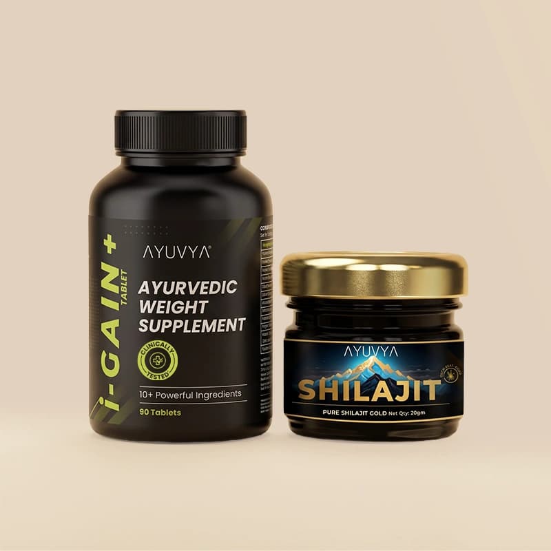 Ayuvya Shilajit & i-Gain+ Combo