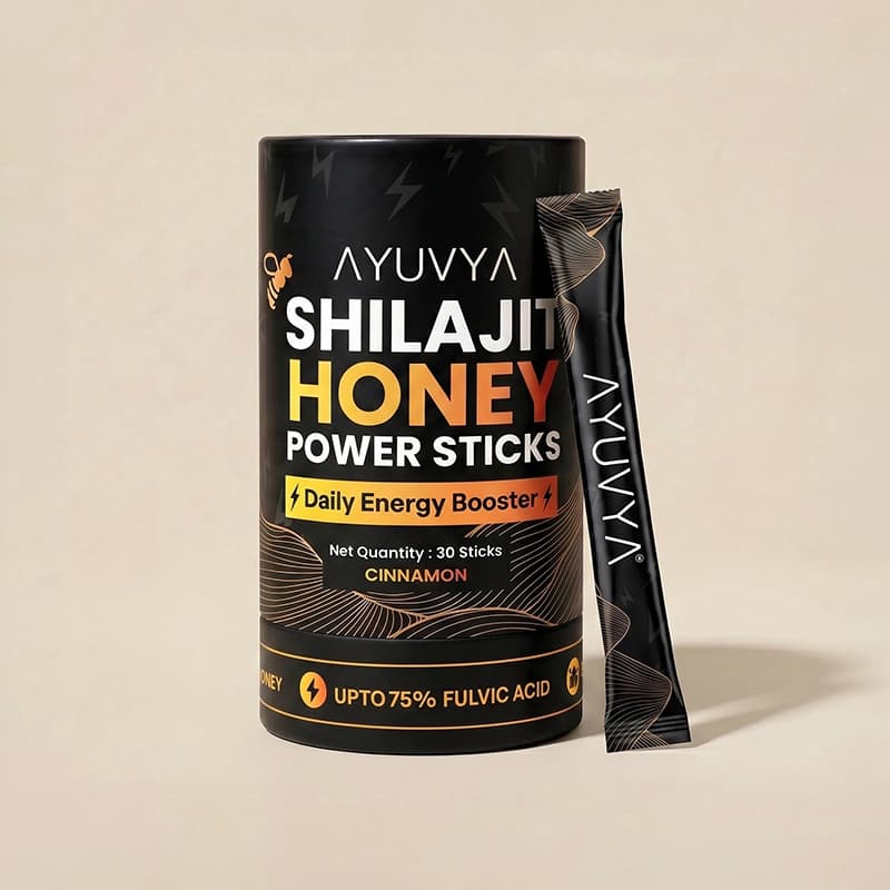 Ayuvya Shilajit Honey Sticks (Cinnamon)