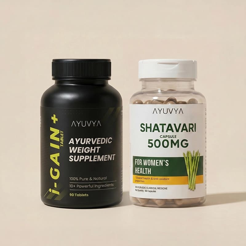 Ayuvya Shatavari and i-Gain+ Combo