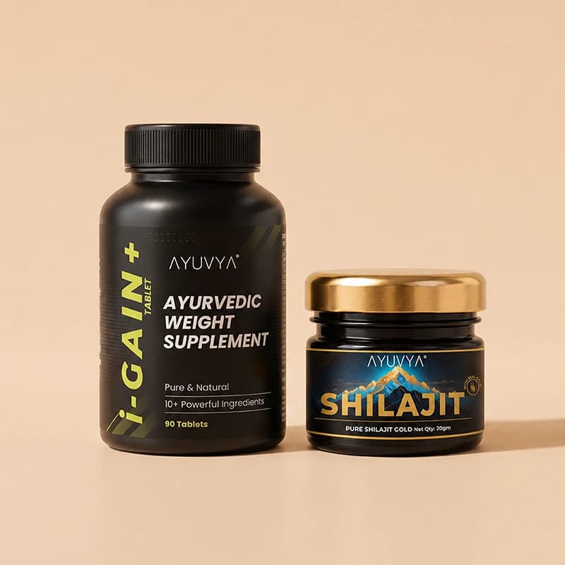 Ayuvya Shilajit & i-Gain+ Combo